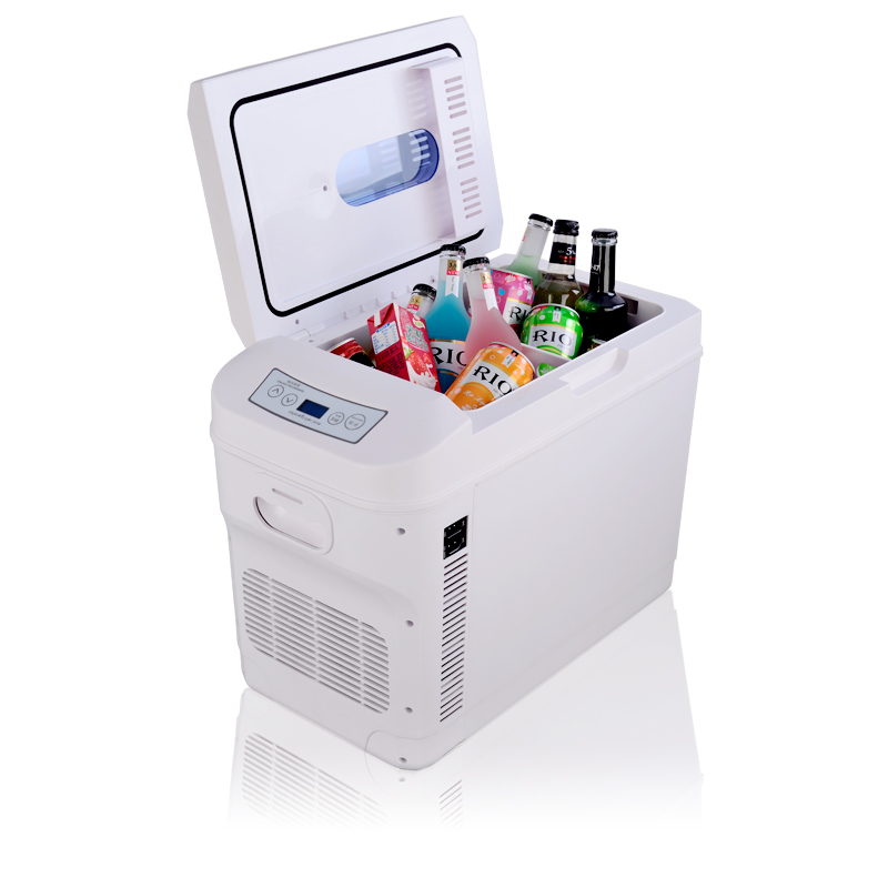 28L Stand & Lay Dual-use Semiconductor Car Fridge