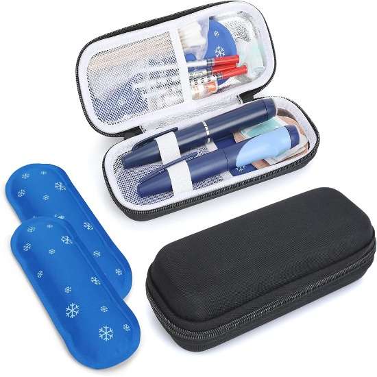 insulated travel case for semaglutide Vaccine Carriers,Cooler Box,Insulin Cooler,PCM Ice Packs Supplier