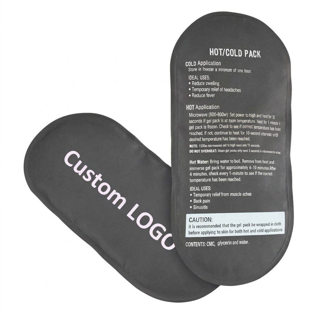 Black Nylon 18*7cm Mini Ice Pack