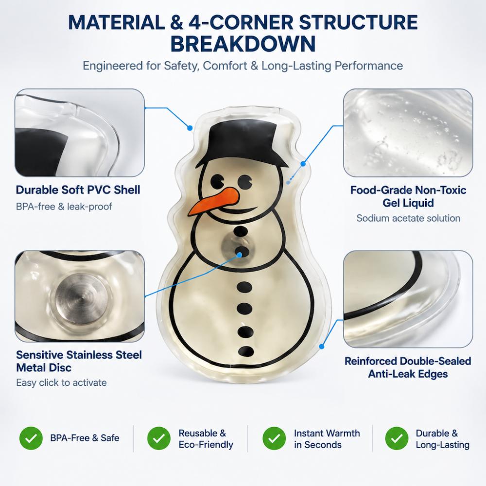 Snow Shape Gel Heating Pack