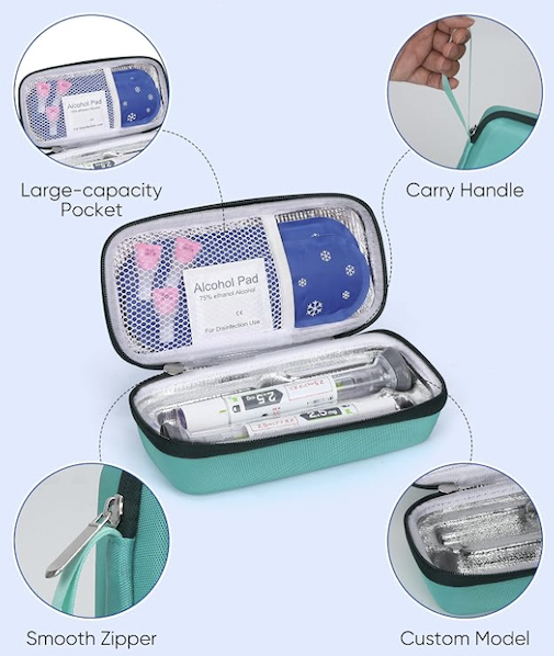 Cooler Bag for Zepbound and Mounjaro Injector Pens